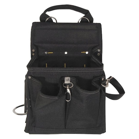 Tool Pouch w/ Padded Shoulder Strap Black by USA Westward Tool & Work Belts Aprons & Suspenders