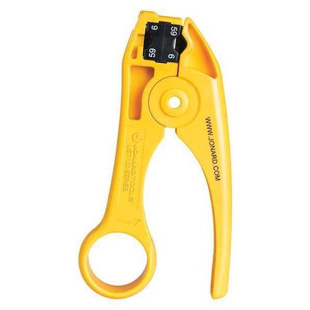 Coax Cable Stripper RG59/7 by USA Jonard Wire Strippers Crimpers Cable Slitters