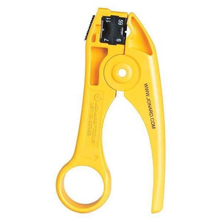 Coax Cable Stripper RG59/6 and 7/11 by USA Jonard Wire Strippers Crimpers Cable Slitters