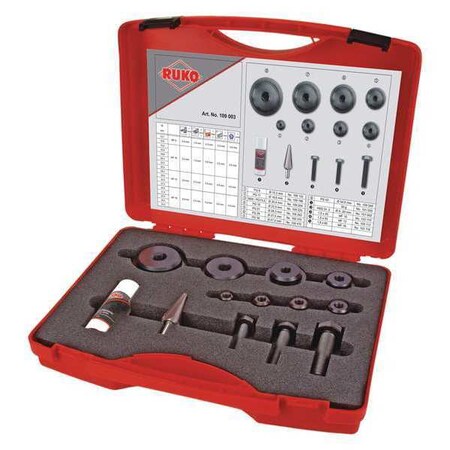 Knockout Punch Kit No. 2 13pcs. by USA Ruko Knockout & Hole Punches