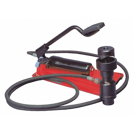 Foot Operated Hydraulic Punch Kit by USA Ruko Knockout & Hole Punches