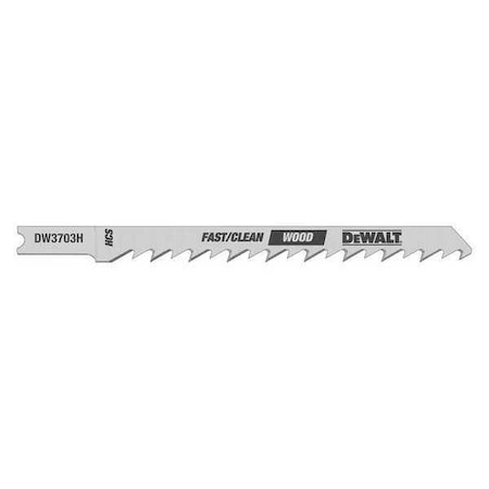 Clean Cutting Jig Saw Blade 4" 6TPI PK2 Min. Qty 5 by USA Dewalt Power Jig Saw Blades