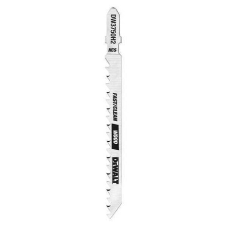 Fast Cut Jig Saw Blade 4" 6TPI PK2 Min. Qty 5 by USA Dewalt Power Jig Saw Blades