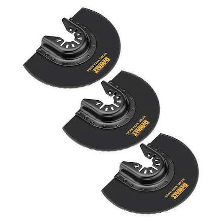 Oscillating Flush Cut Blade PK3 Min. Qty 5 by USA Dewalt Rotary Tools & Accessories