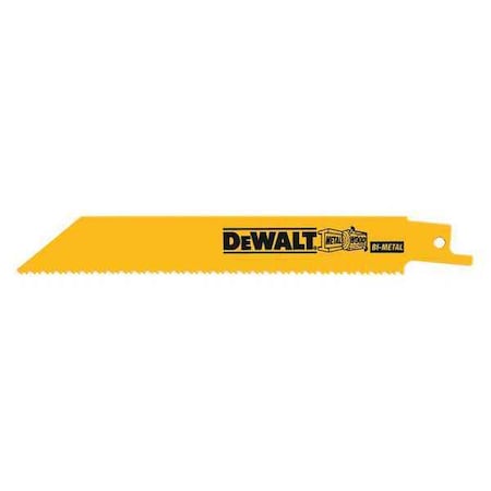 Recipr Saw Blade 6" 10/14TPI PK100 by USA Dewalt Reciprocating Power Saw Blades