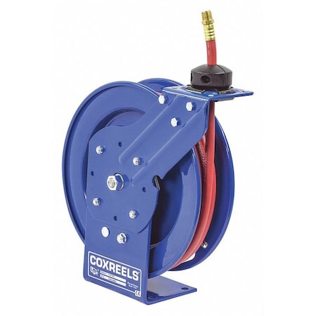 Low Press Spring Hose Reel 3/8"x25 ft. by USA Coxreels Pneumatic Spring Return Hose Reels