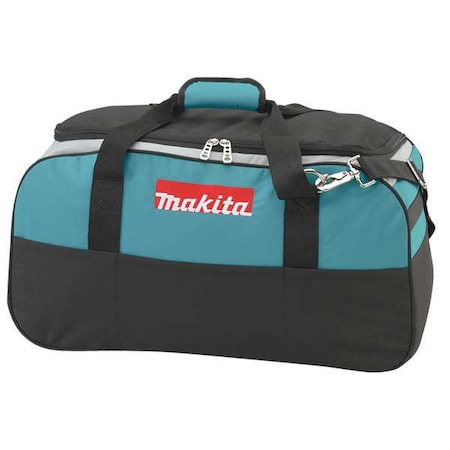 22" General Purpose Tool Bag 12 Pockets Black/Teal by USA Makita Soft Sided Tool Storage Products