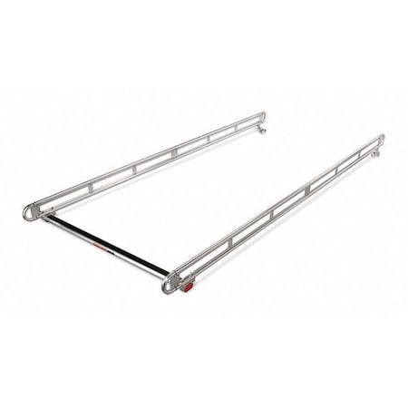 Side Rails 150 in. L Aluminum Silver by USA Weather Guard Tool Truck & Jobsite Box Accessories
