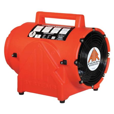Conf. Space Fan Axial 1/3HP 8 In. 115VAC by Air Systems in US