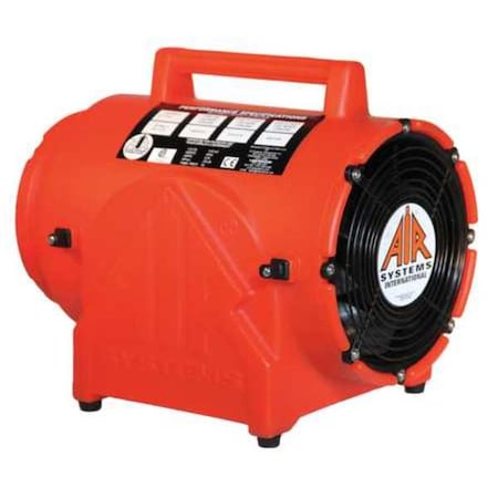 Conf. Space Fan Axial 1/4HP 8 In. 12VDC Model CVF-8DC by Air Systems in US