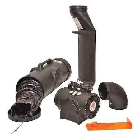 Conf Sp Fan Kt Axial ExpPrf 1/3HP 115VAC Model CVFEX25KIT by Air Systems in US