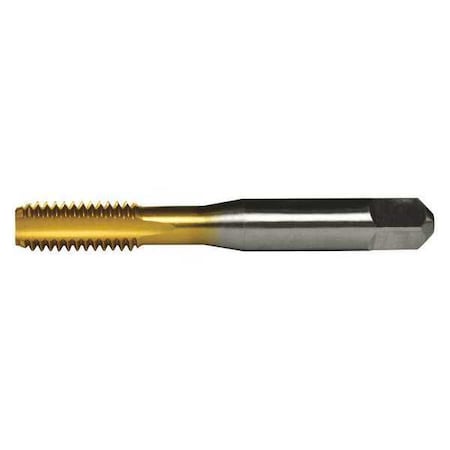 Hand Tap Bottom #10 24 TiN 4 Flt Type 302217 by USA Greenfield Threading Taps Punches & Dies