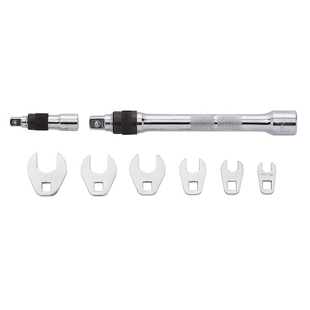 Crowfoot Sockt Set Open End 1/4" Dr 8 Pc by USA Proto Crowfoot Socket Wrenches