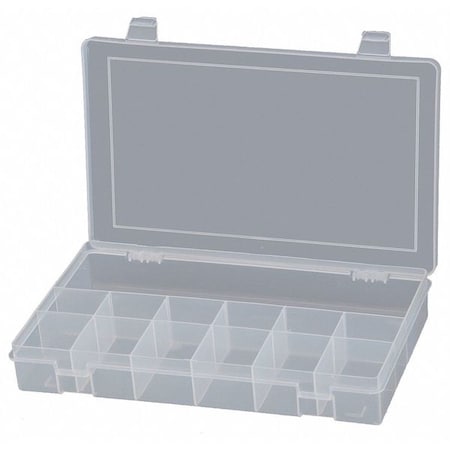 Compartment Box 11" W x 6 3/4" L x 1 3/4" H Type SP13 CLEAR by USA Durham Protective & Storage Cases