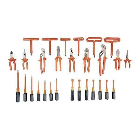 Deluxe Electrical Tool Kit 30 Piece by USA Oberon General Hand Tool Kits