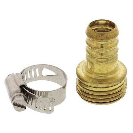 Hose Shank Mender 5/8" Male PK12 by USA Aquaplumb Pneumatic Push On Hose Fittings