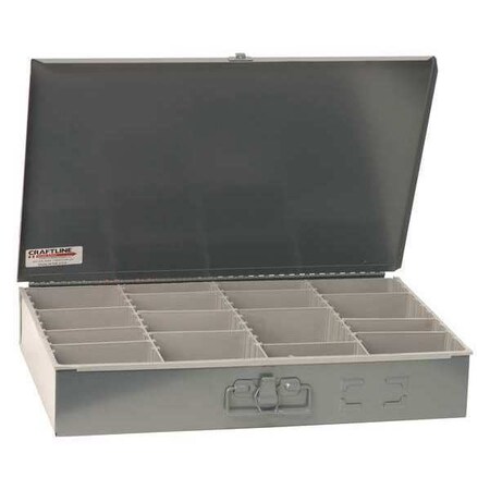 Adj. Compartment Box w/12 Divisions by USA Craftline Bucket Bags & Tool Organizers