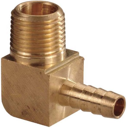 Hose Barb 1/4 In Barb 3/8 In MNPT Brass by USA Value Brand Pneumatic Push On Hose Fittings