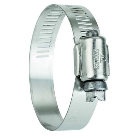 Hose Clamp 3 to 4 In SAE 56 SS PK10 by USA Value Brand Pneumatic Hose Clamps