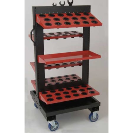 Rllng Cbnt 28 1/2in.Wx28 in.D 57 in.H Rd by USA Huot Rolling & Combination Cabinets & Carts