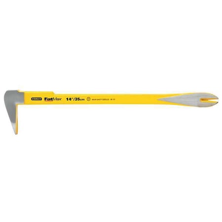 Nail Pullers 10 In. L by USA Stanley Nail Pullers Wrecking & Pry Bars