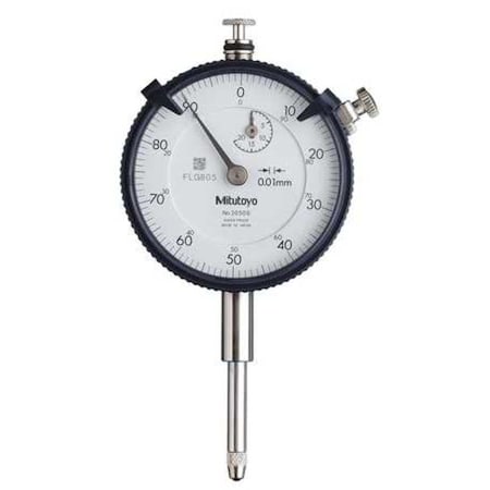 Dial Indicator 0 to 20mm 0 100 Type 2050S 11 by USA Mitutoyo Precision Measuring Dial Indicators