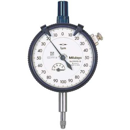Dial Indicator 0 to 1mm 0 100 0 by USA Mitutoyo Precision Measuring Dial Indicators
