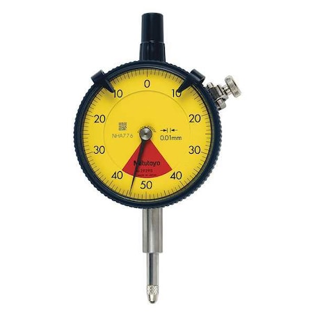 Dial Indicator 0 to 0.8mm 40 0 40 Type 2929SB by USA Mitutoyo Precision Measuring Dial Indicators