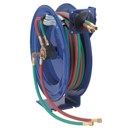 Welding Hose Reel 1/4x50 T Grade by USA Coxreels Gas Welding Hose Reels