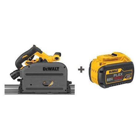 Cordless Track Saw Kit 60.0V Li Ion by USA Dewalt Power Track Saws & Accessories