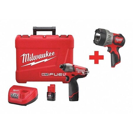 Cordless Impact Driver Kit 12.0V Type 2453 22 2353 20 by USA Milwaukee Cordless Power Impact Tools