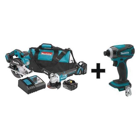 Cordless Combination Kit 2 Tools 18V by USA Makita Cordless Power Tool Combination Kits