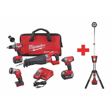 Cordless Combination Kit 18.0V Type 2896 24 2130 20 by USA Milwaukee Cordless Power Tool Combination Kits
