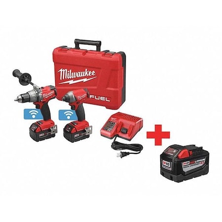 Cordless Combination Kit 18.0V Type 2796 22 48 11 1890 by USA Milwaukee Cordless Power Tool Combination Kits