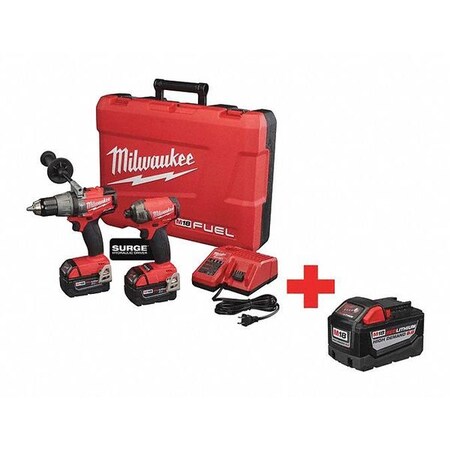 Cordless Combination Kit 18.0V Type 2899 22 48 11 1890 by USA Milwaukee Cordless Power Tool Combination Kits