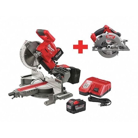 Cordless Sliding Miter Saw Kit 18.0V Type 2734 21HD 2731 20 by USA Milwaukee Power Miter Saws