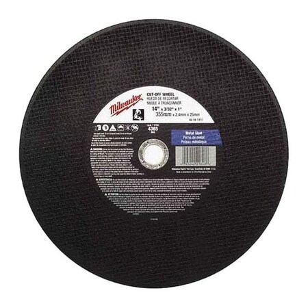 Cutting Wheel 12"X1"/8"X1" Min. Qty 10 by USA Milwaukee Rotary Tools & Accessories