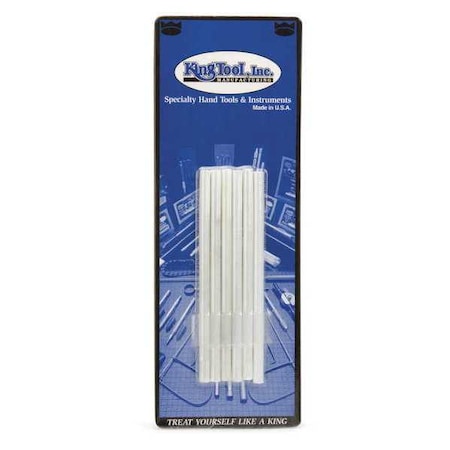 White Soapstones 1/4" Round PK6 by USA King Tool Welding Soapstones
