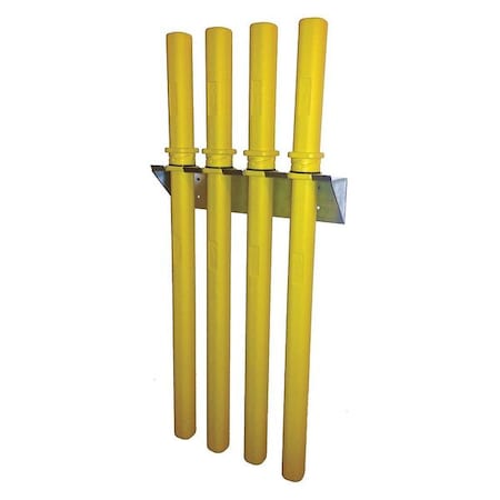 Wall Rack for 40" TIG Rod Canister by USA Safetube Arc Welding Filler Rods