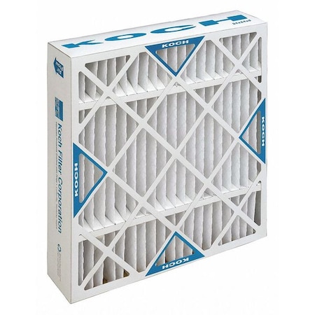 High Capacity Pleated Air Filter 12"x24"x6" MERV 13 Min. Qty 8 by Koch in US