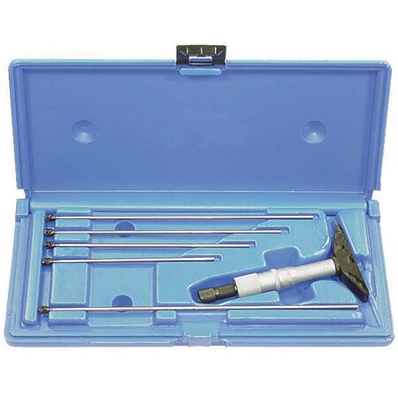 Depth Micrometer 0 6 Type 6241 by USA Central Tools Micrometers