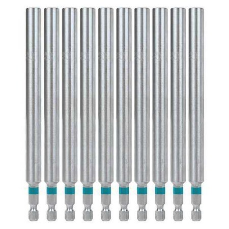 Magnetic Insert Bit Holder 6" PK10 by USA Makita Nut Setters & Bit Holders