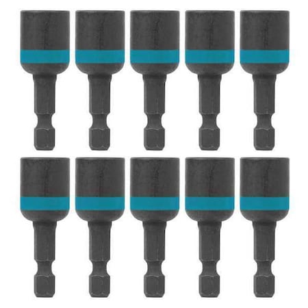 Magnetic Nut Driver 7/16"X1 3/4" PK10 by USA Makita Nut Driver Sets