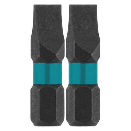 No.8 Slotted 1" Insert Bit PK2 by USA Makita Screwdriver Bits