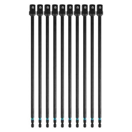Socket Adapter 1/2"X12" PK10 by USA Makita Drill Accessories