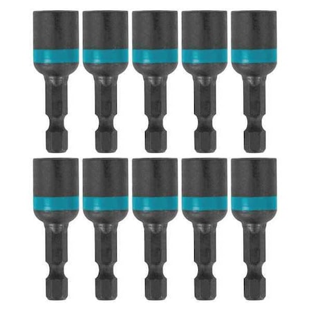 Magnetic Nut Driver 3/8"X1 3/4" PK10 by USA Makita Nut Driver Sets