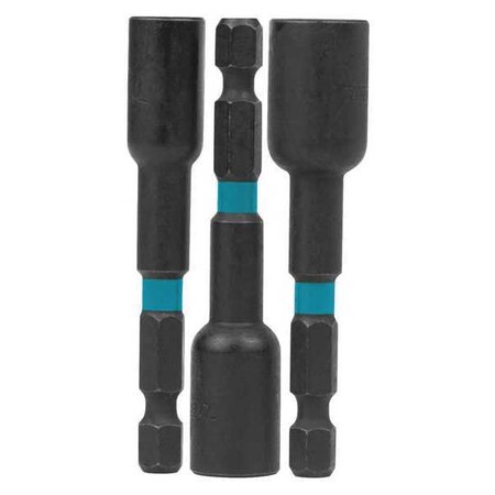 Magnetic Nut Driver Set 2 9/16" 3 pcs. by USA Makita Nut Driver Sets