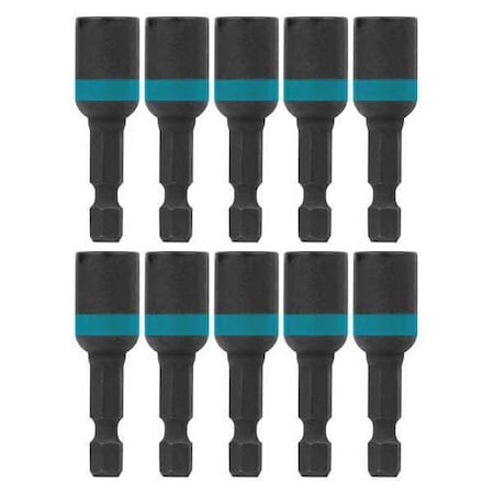 Magnetic Nut Driver 5/16"X1 3/4" PK10 by USA Makita Nut Driver Sets