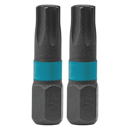 T30 Torx Insert Bit 1" PK2 by USA Makita Screwdriver Bits