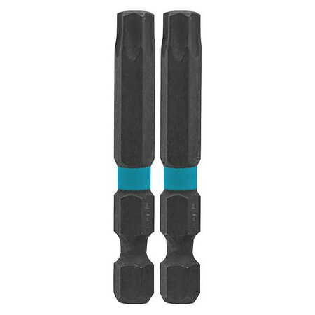 T40 Torx Power Bit 2" PK2 by USA Makita Screwdriver Bits